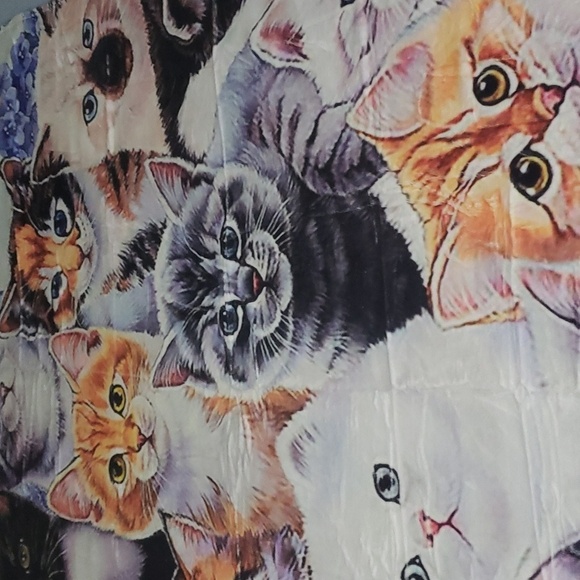 602- Cat Lover's Blanket Throw NWT - Picture 4 of 9